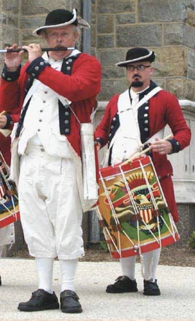 Ed Boyle with drummer Mark Beecher, 2003