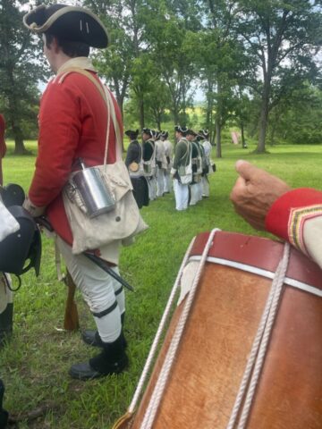Our director’s sneak peak on the Monmouth Battlefield