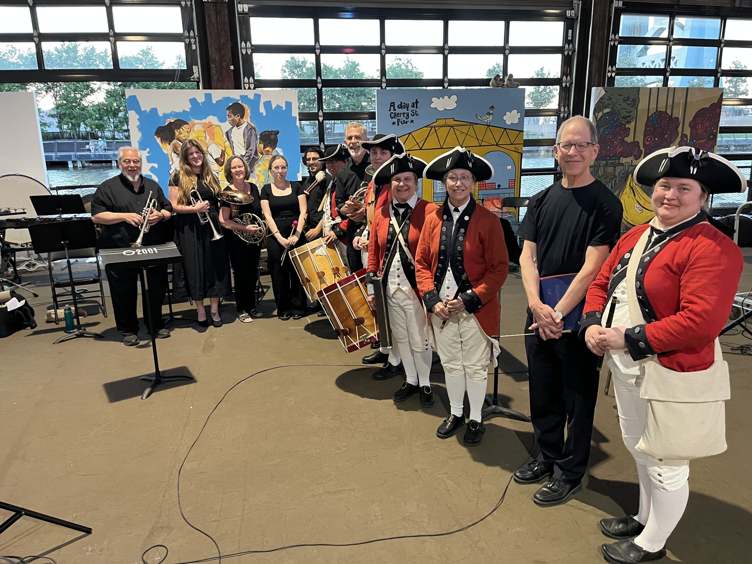 Orchestra 2001 partnering with Philly Fife and Drum Company