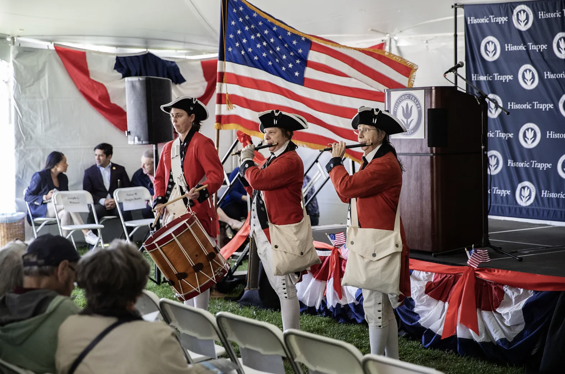 Trappe Speakers House Opening