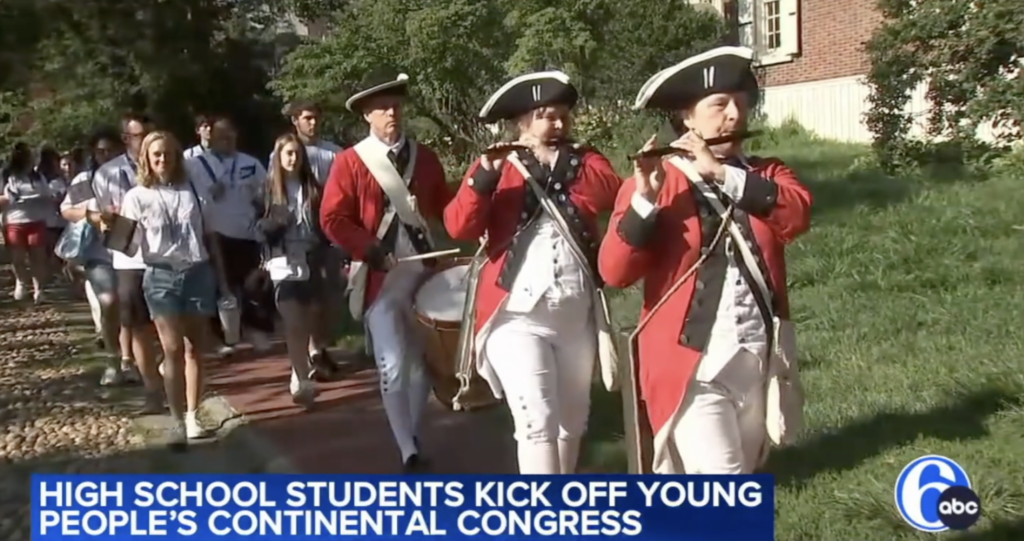 Young Peoples’ Continental Congress July 20