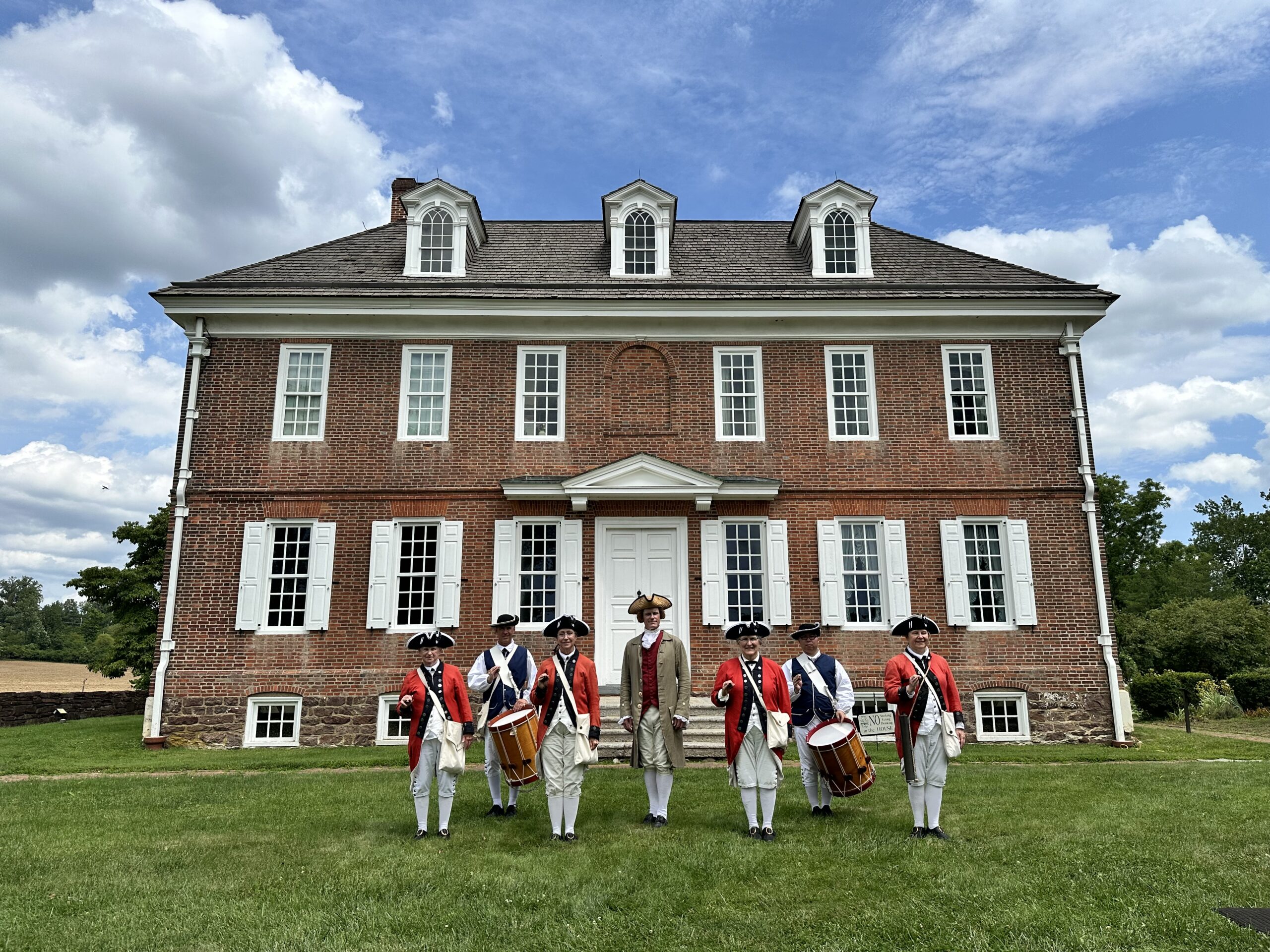 Historical Hope Lodge with Thomas Jefferson