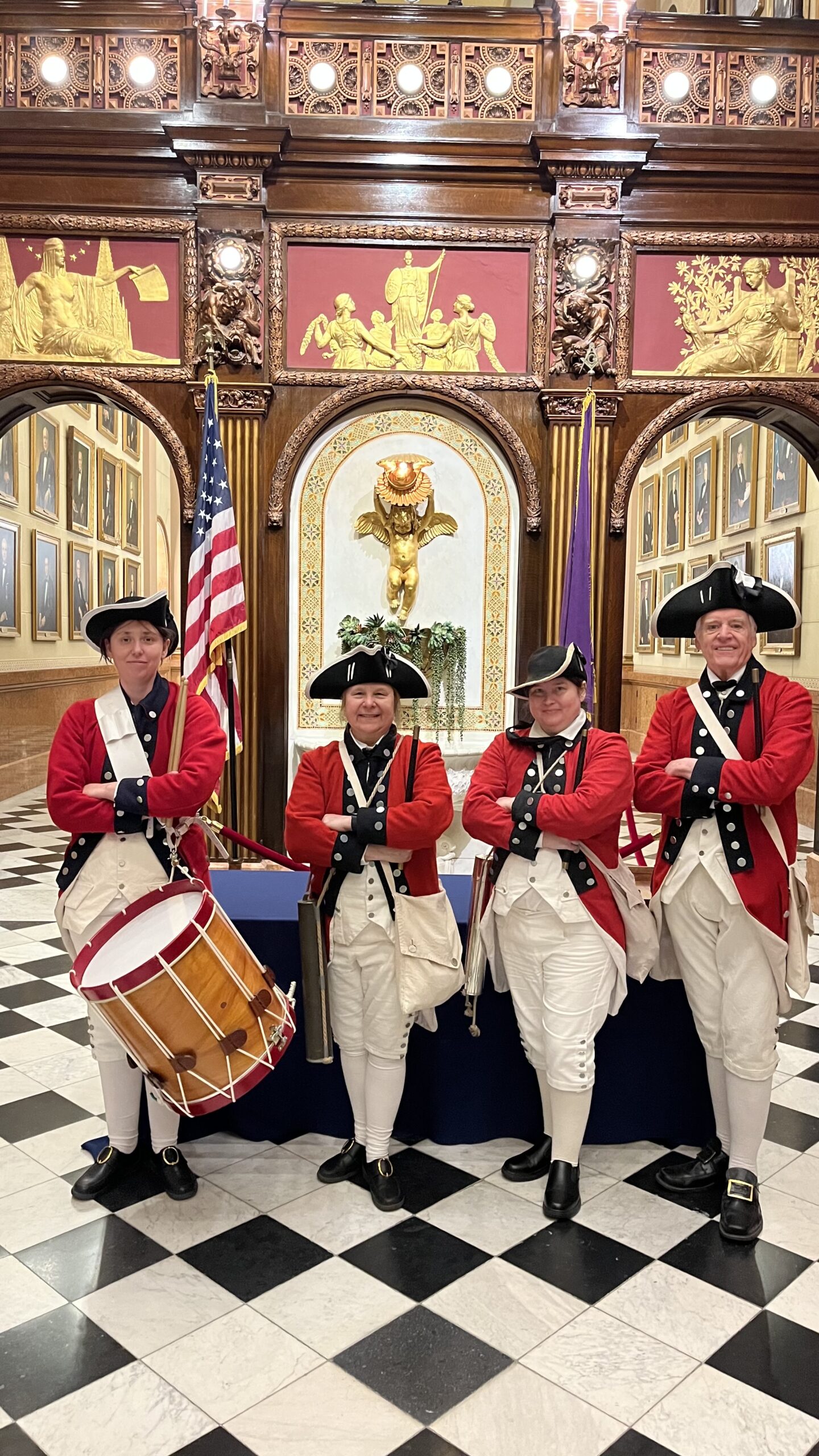 Philly Fife and Drum at the Masonic Temple